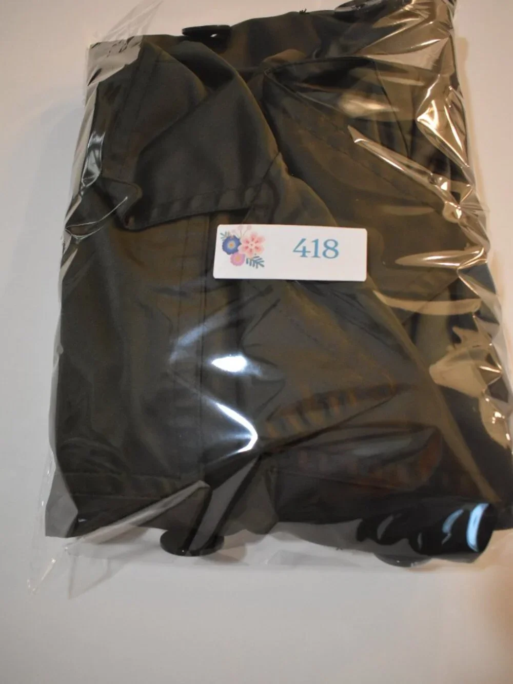 George Woman Double-Breasted Trench Coat Jacket Smokey Olive Women's Size 1X-16W - Picture 7 of 7
